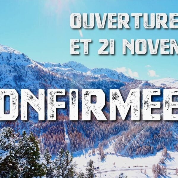 Montgenèvre, ouverture domaine skiable les 20 & 21 novembre 2021