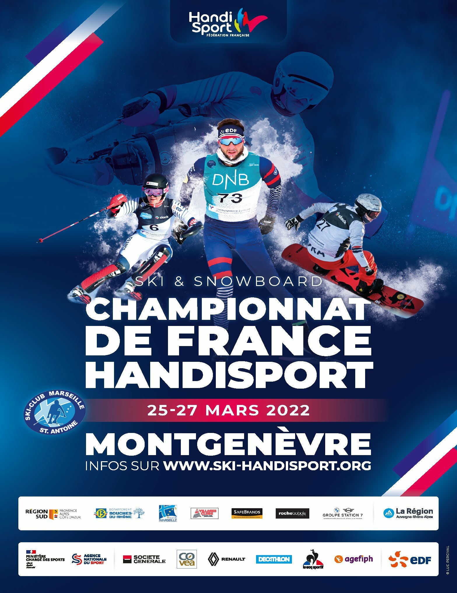 Championnat France Handisport Ski et Snowboard 2022 - Montgenèvre