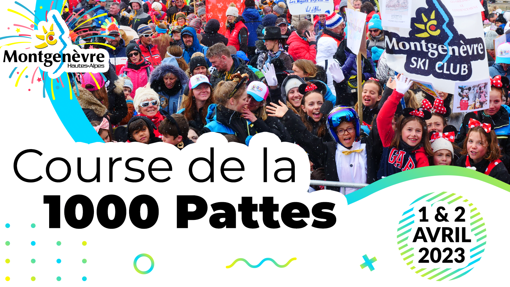 Course de la 1000 Pattes - 1 et 2 Avril 2023 - Montgenèvre